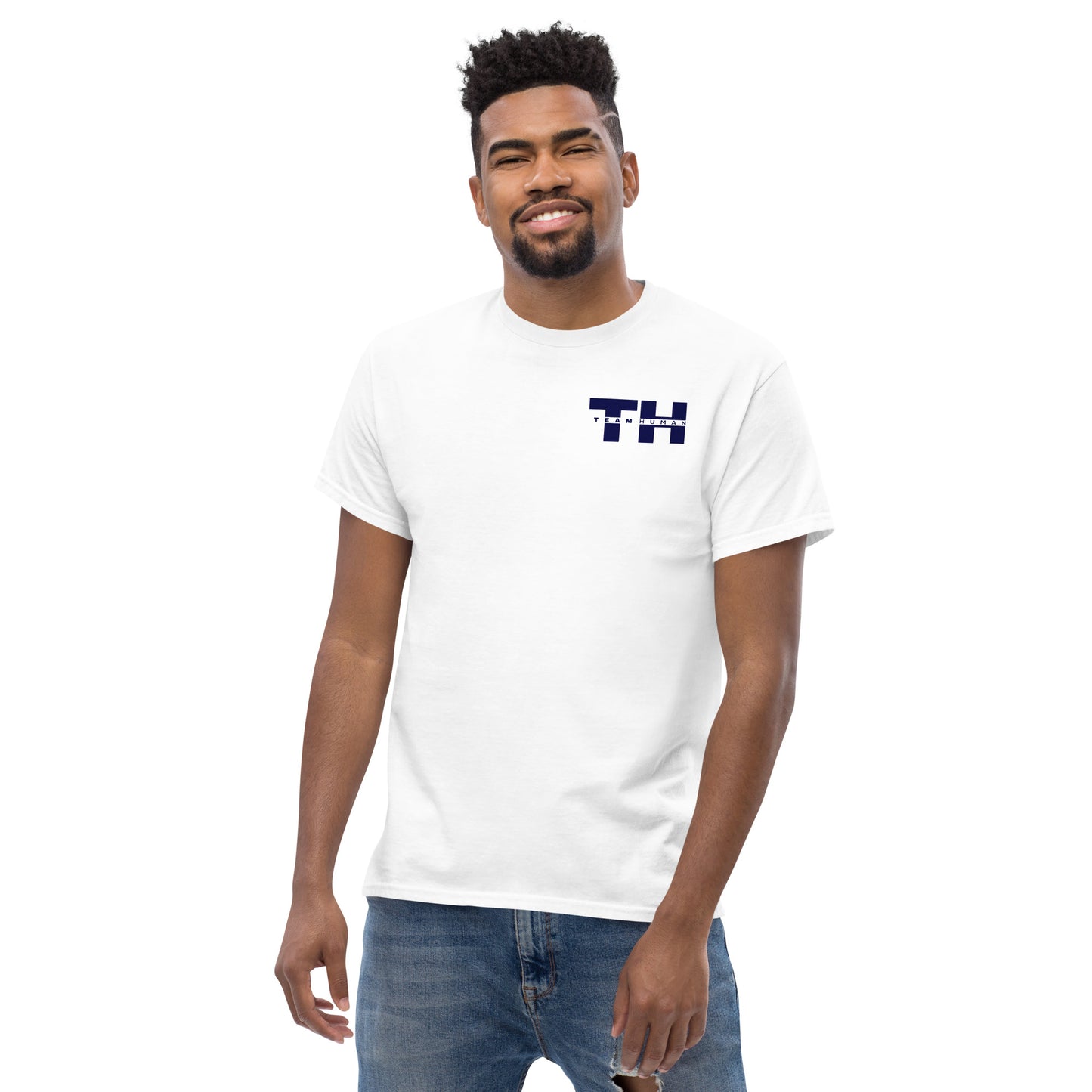The Men's Classic Tee (White+Navy Special Edition)