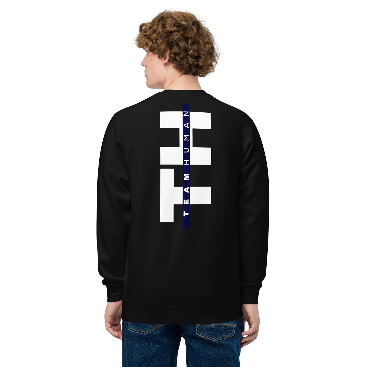 The Raglan Unisex Sweatshirt (Black)