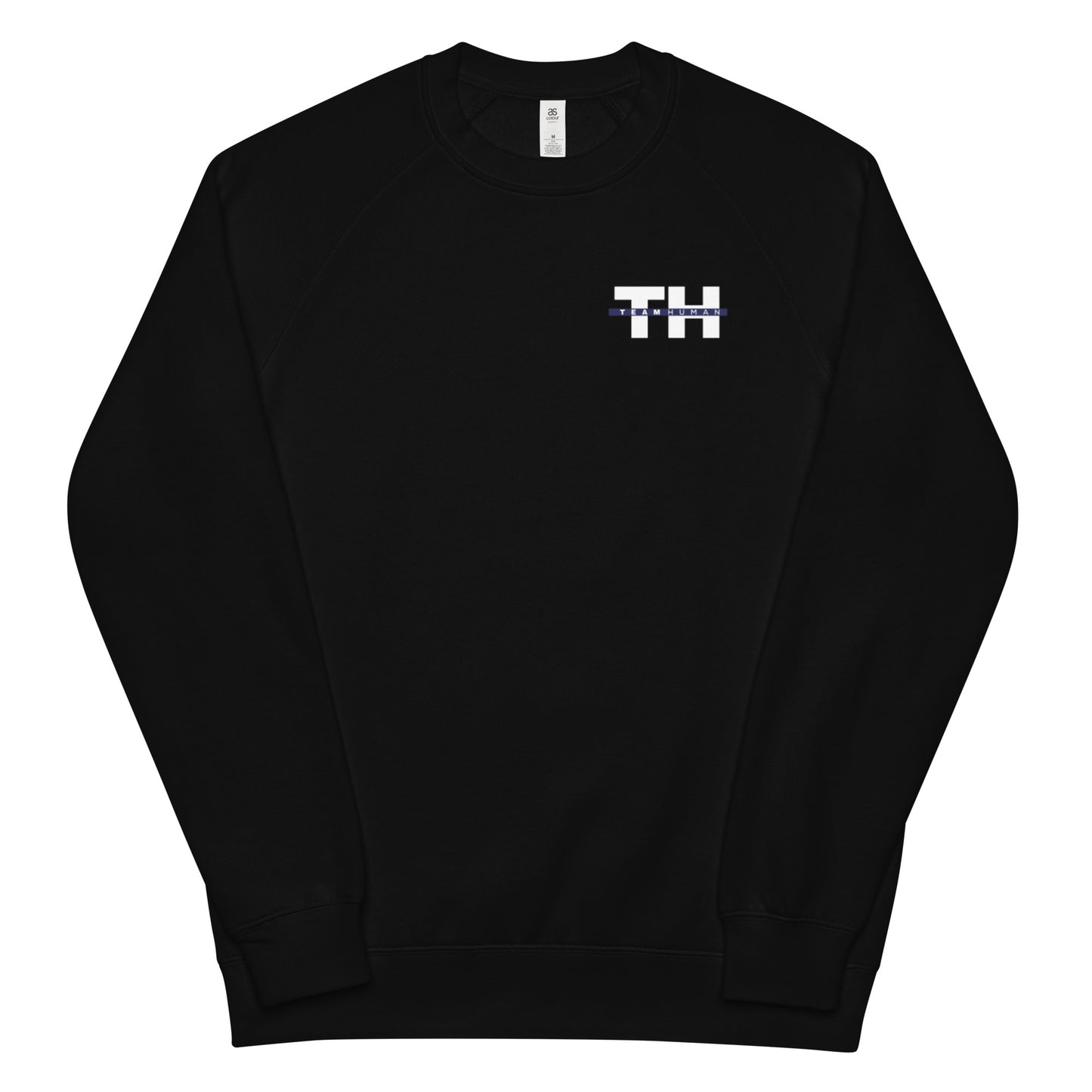 The Raglan Unisex Sweatshirt (Black)
