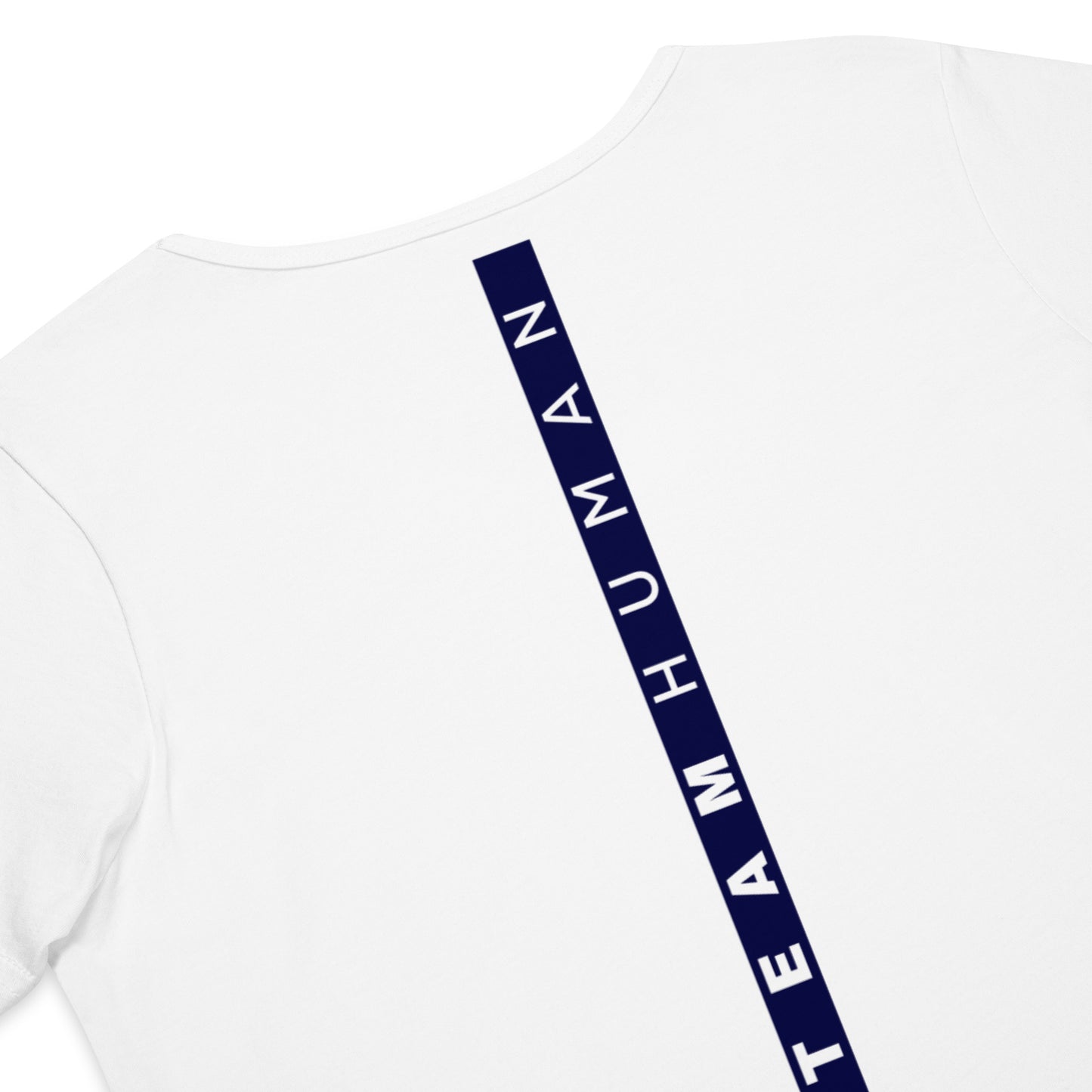 The Women’s Round Neck Tee (White+Navy Special Edition)